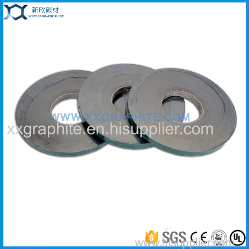 Flexible graphite tape or strip