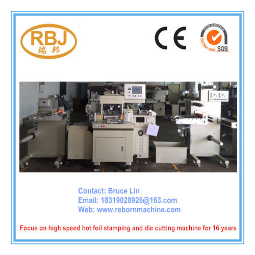 Rbj-330 Auto Hot Foil Stamping Die Cutter Machine