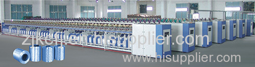 large package twisting machine for sigle twisting and plied yarns twisting