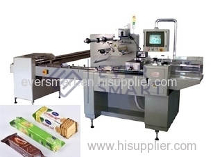 Servo Tray-free Biscuit On-edge Packaging Machine