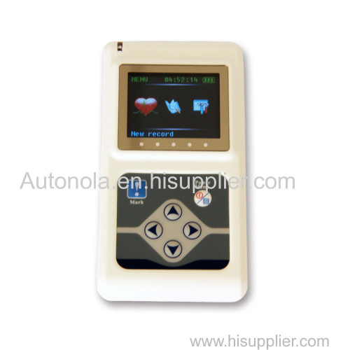 12 Leads 48hours Dynamic ECG Holter Recorder System with CE