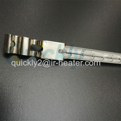 Special terminal shortwave halogen heat lamps