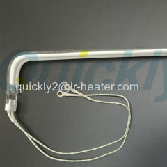 Shortwave quartz tube infrared heating lamps