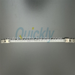 Golden halogen quartz tube infrared lamps