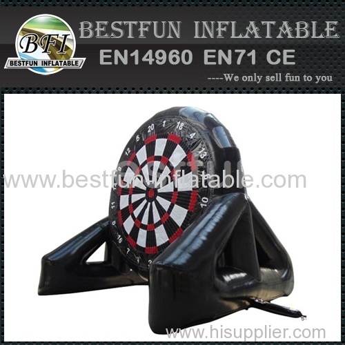 Inflatable foot dart board stands