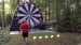 outdoor Inflatable velcro target game