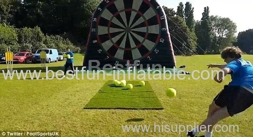 Giant football dart game