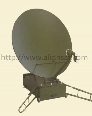 Alignsat 1.2m Box Type Portable Offset Antenna