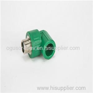 PPR Fitting Male Elbow PPR Pipe Fittings Plastic Products Brass Union