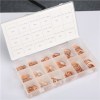 16Size 220PCS Copper Washer Kit Copper Washer Assortment Copper O Ring Copper Mat