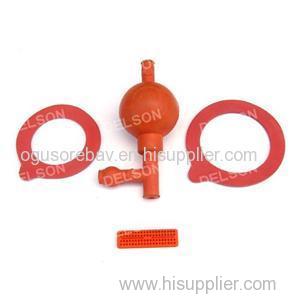 Silicone Rubber Parts OEM ODM Molded Rubber Parts Rubber Component For Seal