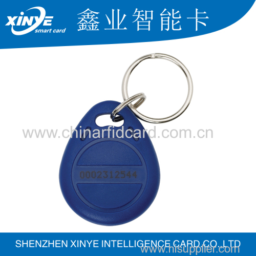 TK4100 T5577 125Khz smart rfid tag/ key fob/ key chain