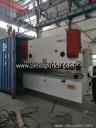 Hydraulic press brake and shearing machine exported to Iraq