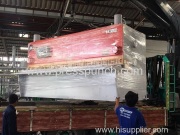 Guillotine shearing machine arrived to Thailand customer side