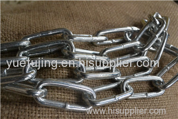 Galvanized Din5685C Standard Steel Long Link Chains/Chain