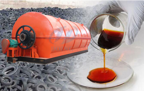 Tyre to fuel oil recycling machine 