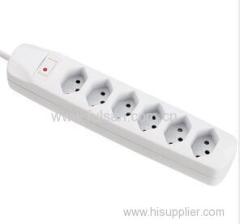 Italy electrical extension socket 3 way