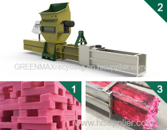 Styrofoam compactors/densifiers of GREENMAX ZEUS SERIES