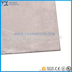 Graphite sheet with metal foil