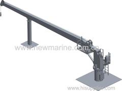 Hydraulic Crane and Davit (Provision Crane / Hose Handing Crane)