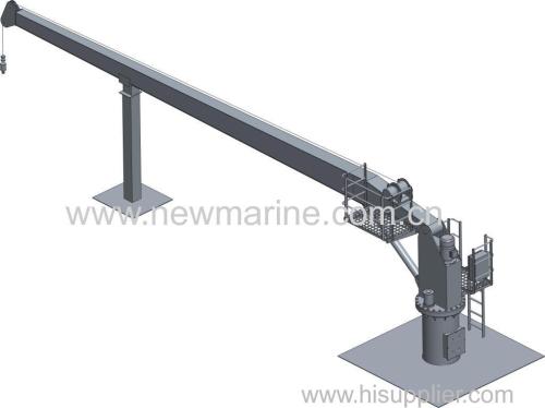 Hydraulic Crane and Davit (Provision Crane /Hose Handing Crane)