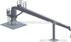 Hydraulic Crane and Davit (Provision Crane / Hose Handing Crane)