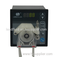 speed variable peristaltic pump micro-flow pump flow rate 0.00011 to 64ml/min CE approval