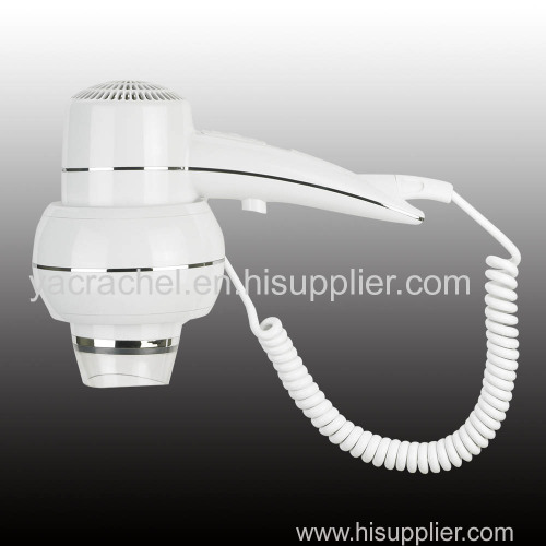 High Quality Bathroom Professional Wall Mounted Hotel Hair Dryer