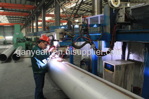 ASTM 304 stainless steel pipe outside polished