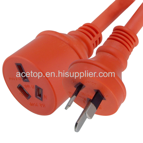 15A 250V SAA Approved Exension Leads