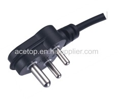 2 Pin India power cord