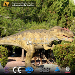 Realistic Full Size Animatronic Dinosaur Of Dinosaur Park