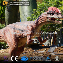 Realistic Full Size Animatronic Dinosaur Of Dinosaur Park