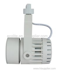 40W LED track light with CREE COB isolated driver 3-phase adapter