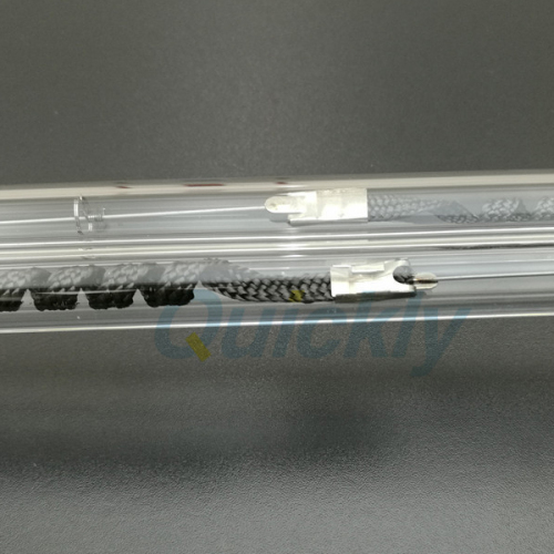 quartz glass carbon medium wave ir lamps