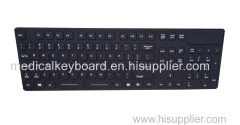 IP68 antibacterial medical keyboard with six feet with full keyboard size