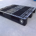 Single faced plastic pallet with 3 skids 1200x1000x165mm