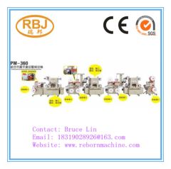 Reborn Label Die Cutting Machine (punching/hot stamping/laminating function)