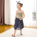 pleated chiffon parent-child skirt