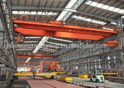 Double Girder Electromagnetic Overhead Crane for Steel Mill