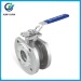 Wafer flanged ball valve with ISO5211 moungting pad