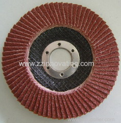 Aluminum Oxide Flap Disc with Fiberglass Backing