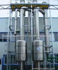vacuum evaporator for food and chemicals and pharmaceuticals