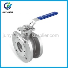 STAINLESS STEEL BALL VALVE WITH PAD