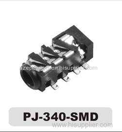 3.5mm 4 Pole SMT 7 Pin Audio Jack