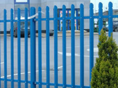 General Palisade Fencing - Galvanised & Powder Coated