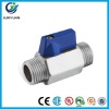 M/M MINI STAINLESS STEEL BALL VALVE