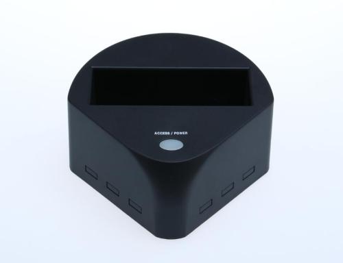 1bay USB2.0 station for 2.5"&3.5"HDD SATA with offline clone function Tool-free