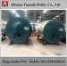 Fire tube 15 ton gas steam boiler for beverage factory