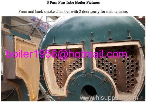 Horizontal type 0.5 ton-20 ton/hr Lpg fired steam boiler